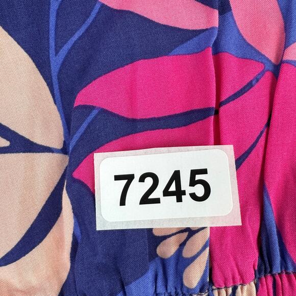 Anthropologie Abel the Label Santa Cruz Floral High Low Maxi Dress  Size XS - Picture 15 of 15